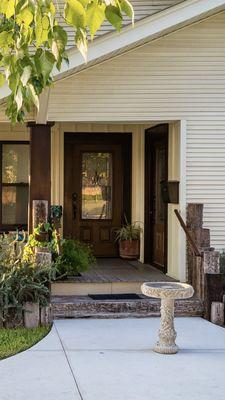 Private front entrance to Studio Queen Suite