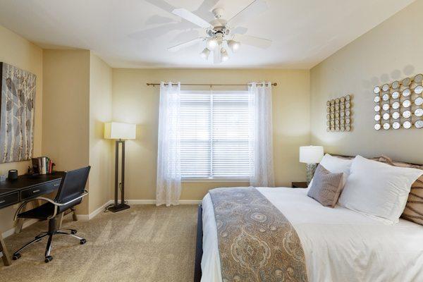 Belle Harbour carpeted bedroom