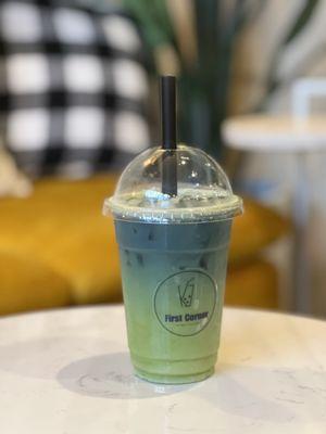 Blue Butterfly Matcha Tea