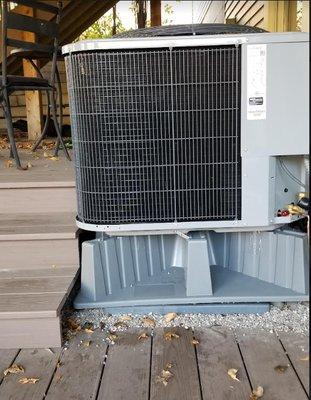 High Efficiency Air Conditioner Installation in Plymouth, MN. Satisfied Client that referred his neighbor to us! HVAC Contractor