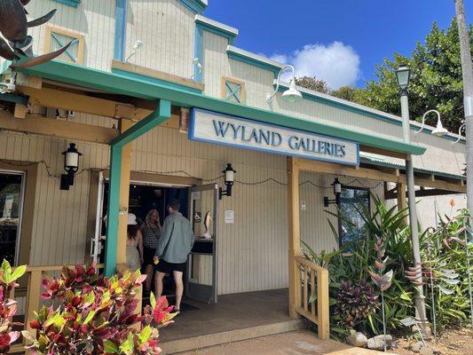 Entrance to Wyland Galleries