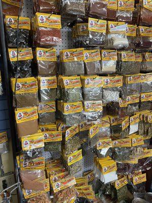 Spices aplenty