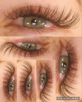 2d cat eye style lash extension set.
A great alternative from mascara and who doesn't want to wake up to beautiful lashes