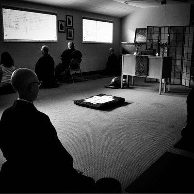 The Dust Bowl Dojo, a space dedicated to zazen (Zen meditation) practice. All are welcome to visit and learn.