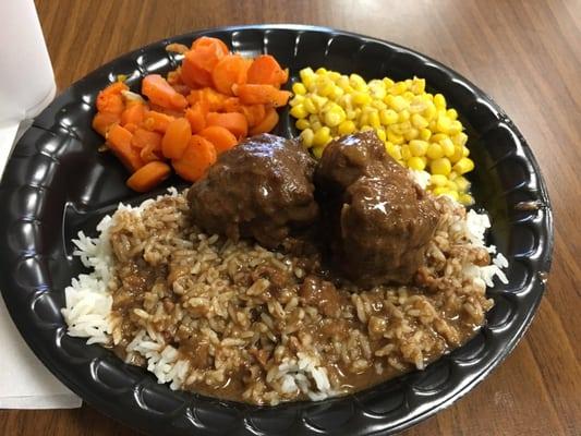 Meatball Stew lunch special!