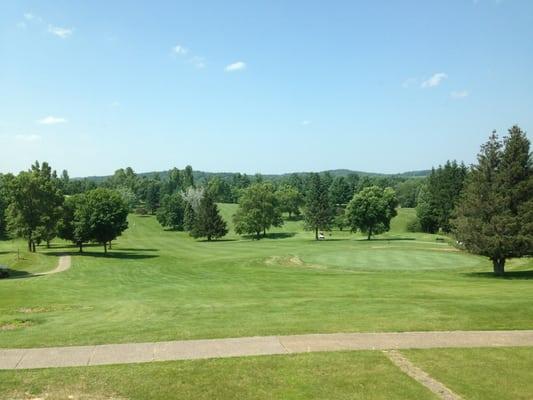 View of #9 from the clubhouse!