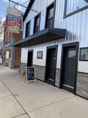 New front of local bar