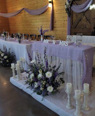 sweetheart table