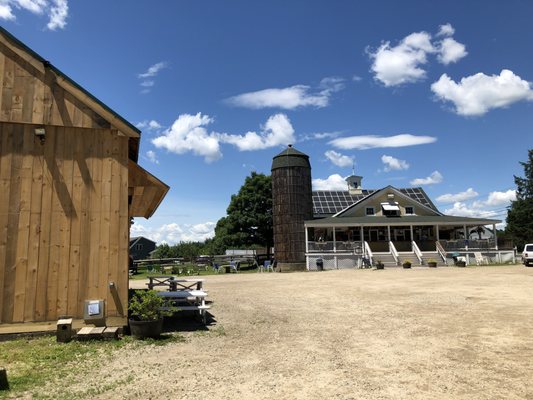 Lots of Parking in a farm setting