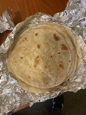 flour tortillas