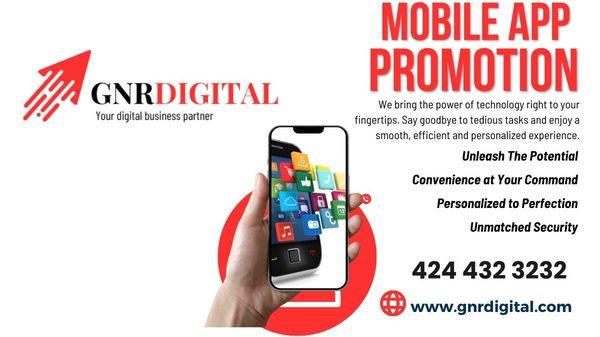 Data-driven digital marketing that delivers.  GNRDigital.com helps businesses thrive online. Trusted by local companies.
#mobileapp