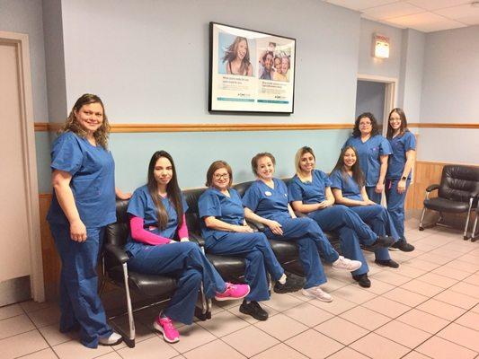 Our friendly staff ready to assist all your dental needs.