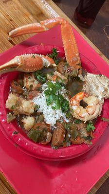 Seafood gumbo