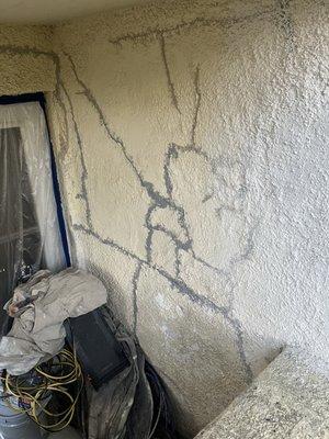 Stucco repairs