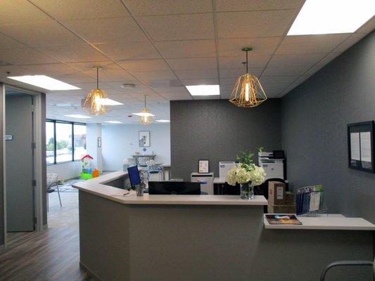 Denver North Clinic reception desk