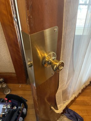 Lock installation