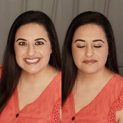 Full Face Makeup Natural Look