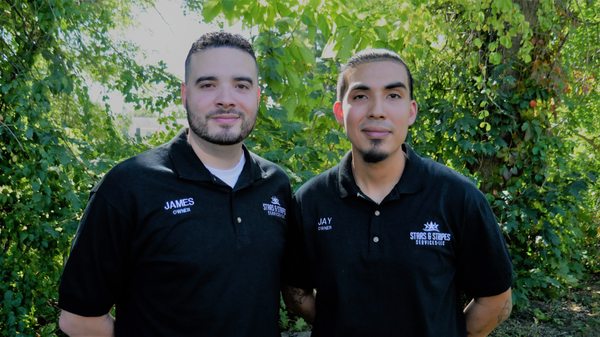 Owners James (Left) and Jay (Right)