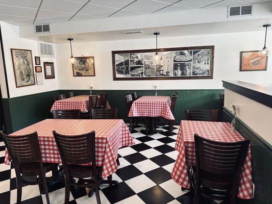 Dining area