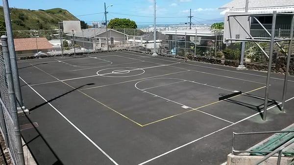 Outdoor courts