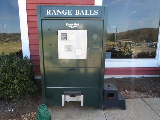 Range ball dispenser.