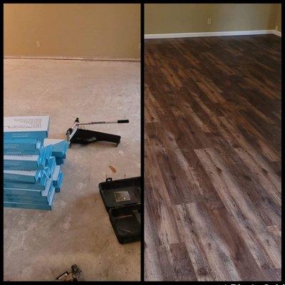 This beautiful laminate from Tecsun made this change