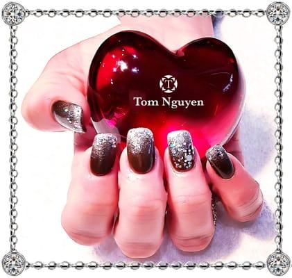 A Pretty Set of Nails by Tom Nguyen #nailstudiobytom #aprettysetofnails #nailbytom #nailbytomnguyen