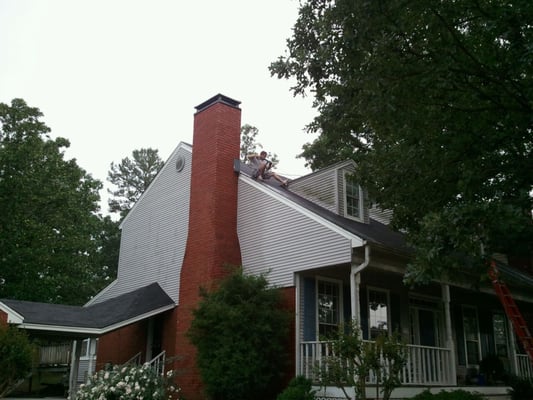 Siding Chemical Cleaning & Tree Limb Trimming