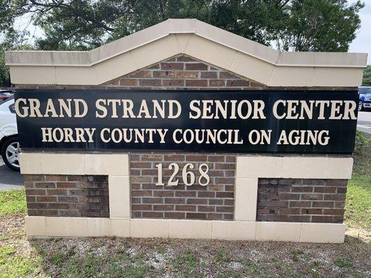 We are a new church and are temporarily meeting at the Grand Strand Senior Center until we have a permanent facility. It has all we need!