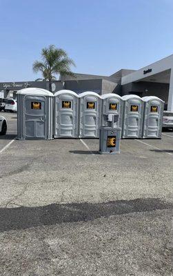 ADA Portable Restroom and Standard Regular Restroom