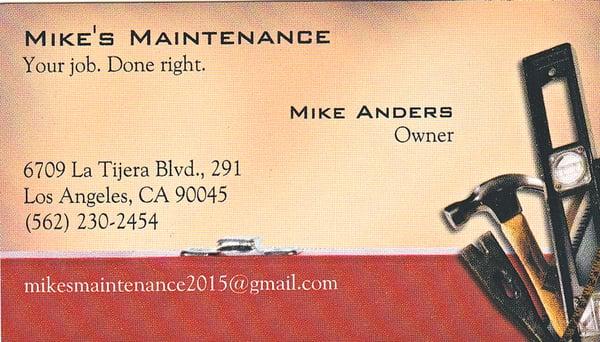 Mike's Maintenance