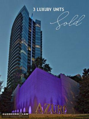 Azure Building at 2900 Mckinnon Ave. - 3 luxury units SOLD