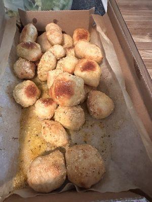 Parmesan Bread Bites; so good!