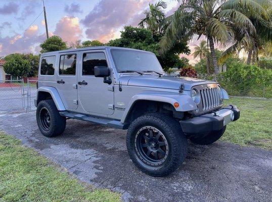 Jeep Wrangler Sahara from 2014 brought back to life!