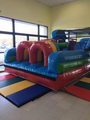 Inflatable obstacle course