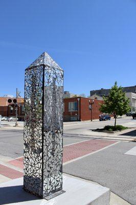 Peace Pole, Suzanne Ahlvers http://www.sculpturewalkspringfield.org/peace-pole.html