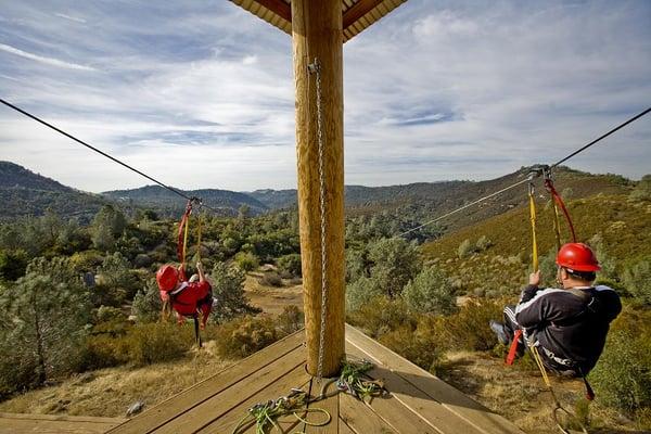 Zip line with Main Street Mortgage!!