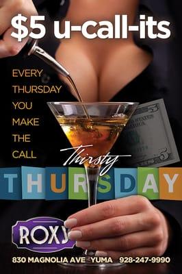 $5 U CALL ITS EVERY THURSDAY!!