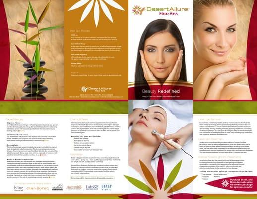 Effusion Creative Solutions :: Desert Allure Med Spa Brochure