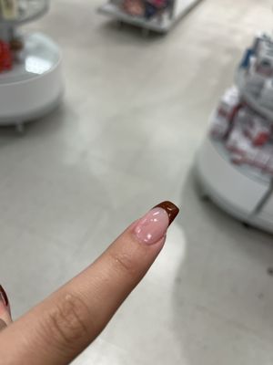 A bump on my nail