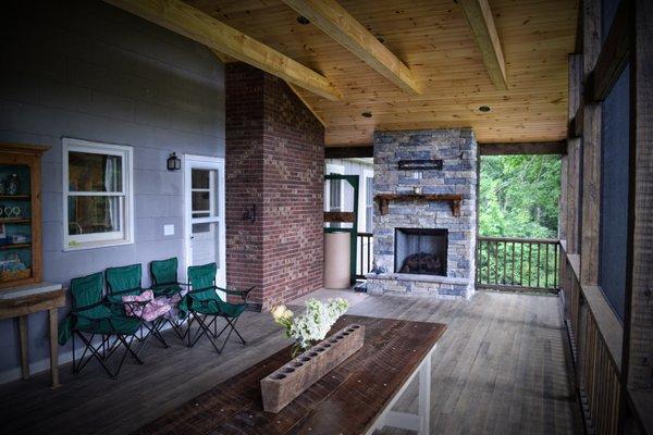 Enclosed Deck in Black Mountain