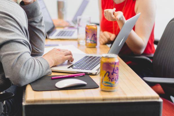 We like collaboration. And La Croix.