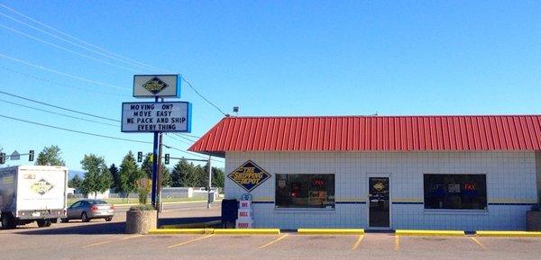 The Shipping Depot in Missoula, MT.