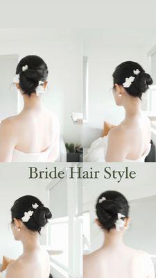 bridal hair style