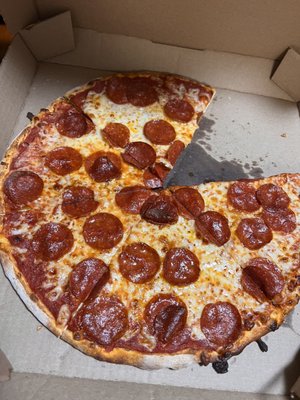 Pepperoni pizza