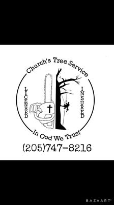 Church's Tree Service. Honest, reliable, licensed, and insured! We are Alabama's finest! Give us a call and mention Yelp for a FREE ESTIMATE