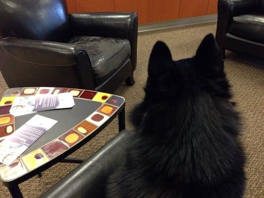 Bob waits for Patrick to ask about home loans.