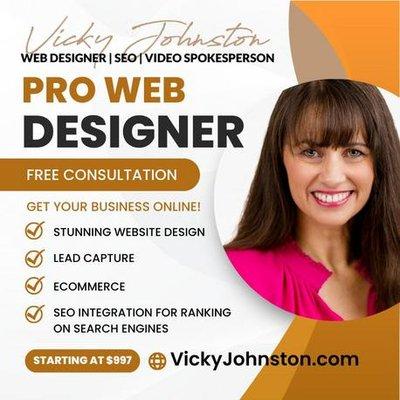 Professional web design to get your business online and making money