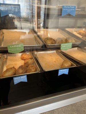 The empanadas