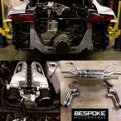 2015 Audi R8 V10 Tubi Style exhaust system